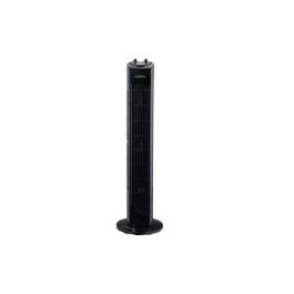Oceanic OCEAVC78CMB3 Ventilador de Columna 45W, 78 cm Altura, 3 Velocidades, Oscilante, con Temporizador, Negro
