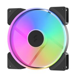 Fractal Design Prisma AL-18 PWM Ventilador para Carcasa del Ordenador 18 cm Negro, Blanco 2 Piezas FD-FAN-PRI-AL18-PWM-2P