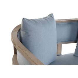 Sofa Tradicional DKD Home Decor Azul 69 x 72 x 122 cm