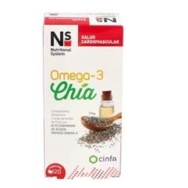 Ns Omega3 Chia 120 Caps Precio: 25.6899995. SKU: B1JE3MY3AX