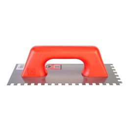 Rubi R65967 Peine de Acero 28cm Mango Plástico Cerrado Dentado 8x8mm