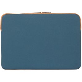 Targus Pulse II EcoSmart Funda para Portátil 16" Neopreno Ecológica Azul Naranja, Cierre Cremallera, Resistente a Salpicaduras y Arañazos