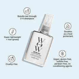 Color Wow Travel Dream Coat Supernatural Spray Anti-frizz Cabello Liso y Brillante Efecto Glass Hair Activado por Calor 50 ml
