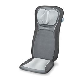Beurer MG-260 Funda de Asiento de Masaje Shiatsu con Función Luz y Calor, Color Negro