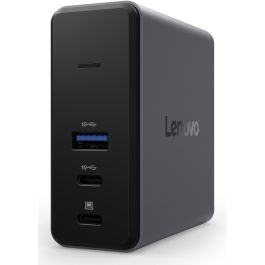 Lenovo X9 Dock de Carga GaN Power USB-C 60W para Portátil, 4K HDMI, Lector MicroSD, Gris