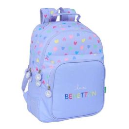 Mochila Escolar Benetton Lila Lila 32 x 42 x 15 cm Precio: 28.49999999. SKU: B1B67HM286