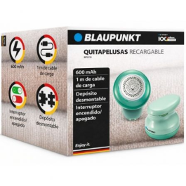Blaupunkt BP5018 Quitapelusas Recargable para Ropa y Tapicerías con Carga USB