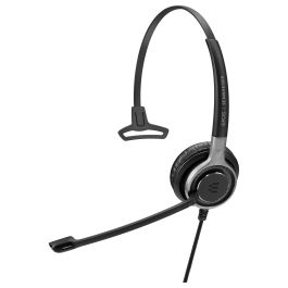 EPOS | Sennheiser Impact SC 635 Auriculares Diadema Alámbricos con Micrófono Boom Cancelación Ruido, Negro y Plata