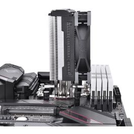 Thermaltake Toughair 310 Enfriador CPU | Sockets AMx, 115x, 1200, 1700 | 500-2000 RPM | Negro/Plata, Aluminio/Cobre