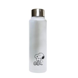 Botella termo acero inoxidable 500 ml snoopy "love" 7x22,5cm