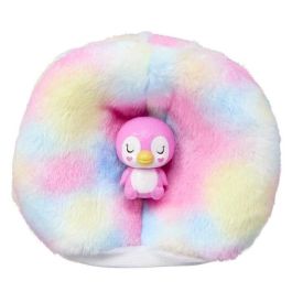 Barbie HRK40 Muñeca Cutie Reveal Pingüino Colorida con Disfraz Transformable y 10 Sorpresas, 4 Accesorios y Mini Mascota