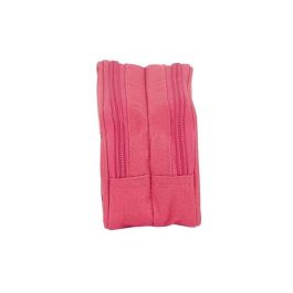 Safta blackfit8 Portatodo Doble Fresa Rosa 600D Polyester