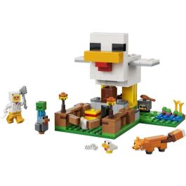 Lego Minecraft Juego de Construccion La Granja de Gallinas, Edad minima recomendada: 8 meses
