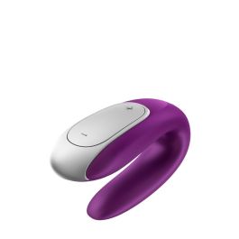 Satisfyer Double fun Vibrador para Parejas Violeta Bluetooth App
