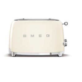 Smeg TSF01CREU Tostadora de 2 Ranuras Estilo Años 50 Color Crema Precio: 135.69000016. SKU: S7601928