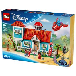 LEGO 43268 Casa de playa de Disney Lilo & Stitch para niños y fans
