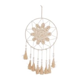DKD Home Decor Decoracion Colgante Boho Fibra de Maiz Natural 2 x 52 x 31 cm (4 Unidades) Precio: 20.69000054. SKU: B15KCXJFWS