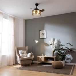 Ventilador de Techo con Luz Cecotec EnergySilence Aero 3600 25 W Metal