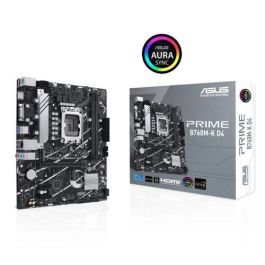PLACA ASUS PRIME B760M-K D4 INTEL1700 2DDR4 HDMI PCIE4.0 4SATA3 USB3.2 MATX Precio: 106.89000003. SKU: S0235783