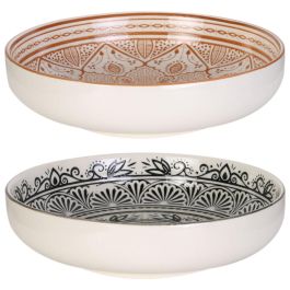 Home Deco Factory Plato Mirage Diámetro 20 cm Altura 5 cm Inspiración Oriental