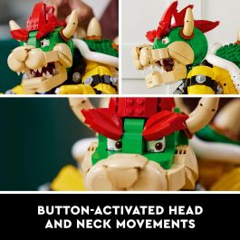 Lego Super Mario 71411 El Poderoso Bowser Figura Kit de Construcción Colección Regalo