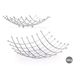 Kinvara Frutero Bolas Cromado Metal 26x10x26 cm (12 Unidades) Precio: 48.9687. SKU: B128D4H7TQ