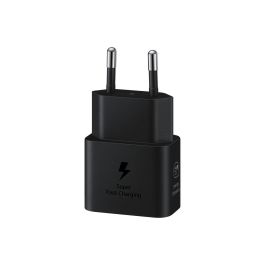 Cargador de Pared Samsung Negro 25 W (1 unidad) Cargador de Pared Samsung Negro 25 W (1 unidad)