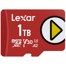 Lexar LMSPLAY001T-BNSNG Tarjeta MicroSDXC 1 TB UHS-I Clase 10, Velocidad de Lectura 205 MB/s, Velocidad de Escritura 140 MB/s Precio: 159.78999971. SKU: B19CZXM7NQ