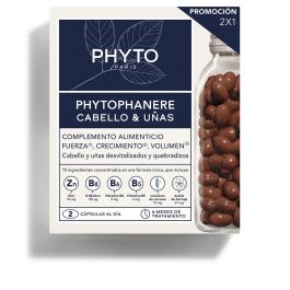 Phyto Phytophanere Complemento Alimenticio Cápsulas 2 x 120 u para Cabello y Uñas Precio: 26.4999999. SKU: B1JD4FKNAH