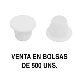 Herrajes Alk Tapa Mina Agujero 8mm Blanco (500U) Precio: 12.89000053. SKU: B1HFAQT6QE