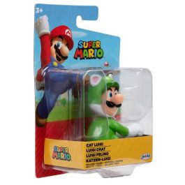 Nintendo Figura Luigi Felino Super Mario Articulado 6,5cm