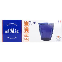 Set de 6 Vasos Duralex Picardie Saphir 31 cl - MARINE (8 Cajas) Set de 6 Vasos Duralex Picardie Saphir 31 cl - MARINE (8 Cajas)