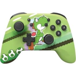 Hori HOR0810050910668 Mando Inalámbrico HORIPAD Verde Super Mario Yoshi-Dash para Nintendo Switch y OLED