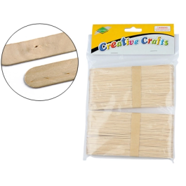 Liderpapel Palillos para Manualidades Madera Color Natural 15x2 cm Bolsa de 100 Unidades Precio: 5.50000055. SKU: B15XCZ8LBN
