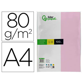 Liderpapel Papel Color A4 80gr Rosa Paquete 100 Hojas Precio: 3.50000002. SKU: B1GTVXXRXV