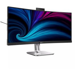 Philips 34B2U6603CH/00 Monitor Curvo VA 34" Wide Quad HD 3440x1440, 120Hz, USB-C, HDMI, DP, Cámara Web 5MP, Gris