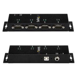 Hub USB Startech ICUSB2324I Negro