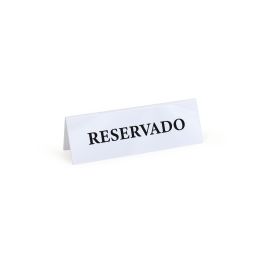 Placa Acrílica Reservado 15x5 cm - My Bar (24 Unidades) Placa Acrílica Reservado 15x5 cm - My Bar (24 Unidades)