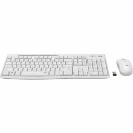 Teclado y Ratón Logitech MK295 Blanco Qwerty Italiano