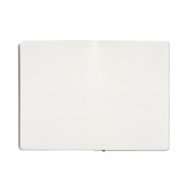 Cuaderno Con Gomilla Antartik Notes Tapa Blanda A5 Hojas Puntos Azul Claro 80 Hojas 80 gr Fsc