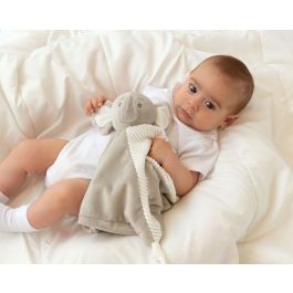 KioKids Doudou Elefante Gris Para Bebés +0 Meses Juguete de Apego Suave