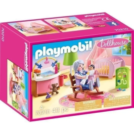 Playmobil 70210 Vivero con Cuna, Cambiador y Accesorios Precio: 29.49999965. SKU: S7122895