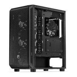 Endorfy Arx 500 ARGB PC Negro Vidrio Templado ATX/ITX/micro ATX Gaming Caja con Ventana Lateral Iluminada