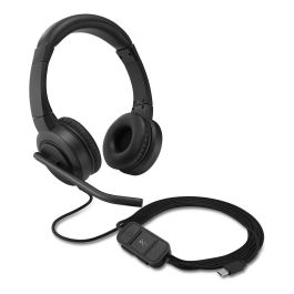 Auriculares con Micrófono Kensington H1000 Negro