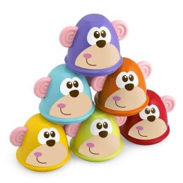 Juego de bolos animales con pelota 11x15x9 cm