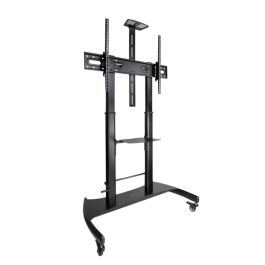 TooQ FS20404HM-B Soporte de Suelo con Ruedas para TV 60-100" Inclinable Altura Regulable 100kg con Bandejas Negro Precio: 308.68999942. SKU: B1ASTPA33S