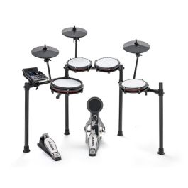 Alesis Nitro Max Kit Batería Electrónica con Parches de Malla Premium, Caja de 10", Tambores de 8", Bombo, Platillos de 10" con Choke y Módulo con Bluetooth Precio: 461.50000039. SKU: B137GRNB9Y