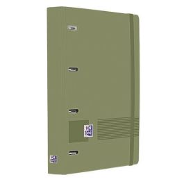 Oxford Europeanbinder Live&Go - Carpeta 4 anillas polifoam DIN A4 con recambio 120 hojas cuadro 5mm, verde Precio: 16.50000044. SKU: B1AD2JLD89