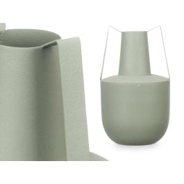 Jarron Acero Doble Asa Verde Pastel Giftdecor 14X24CM (6 Unidades) Jarron Acero Doble Asa Verde Pastel Giftdecor 14X24CM (6 Unidades)