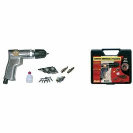 Mecafer Bmc Juego de Taladro y Destornillador Neumático con 10 Brocas Incluidas y Abrazadera, Consumo de Aire 170 L/min Precio: 74.50000008. SKU: B13S4MHY7R